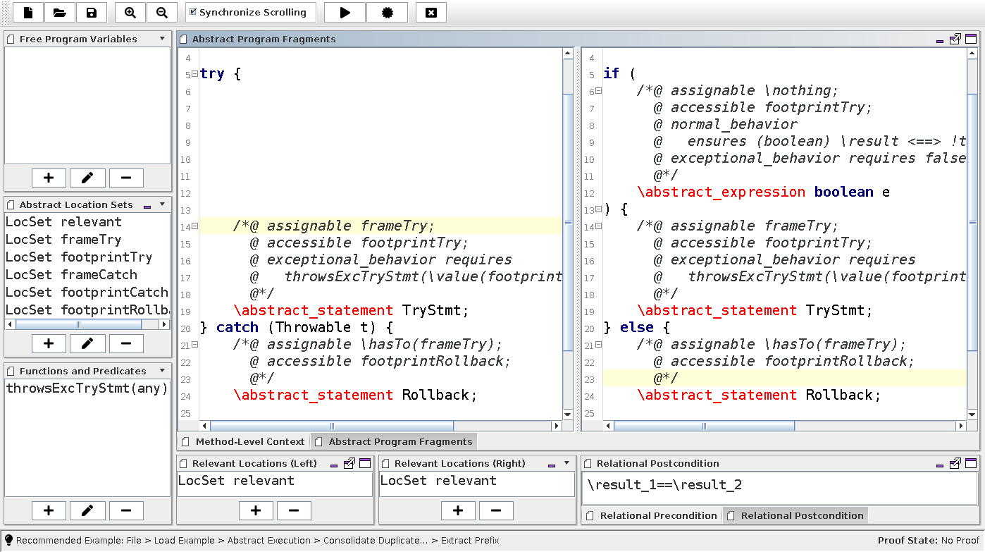 The REFINITY User Interface